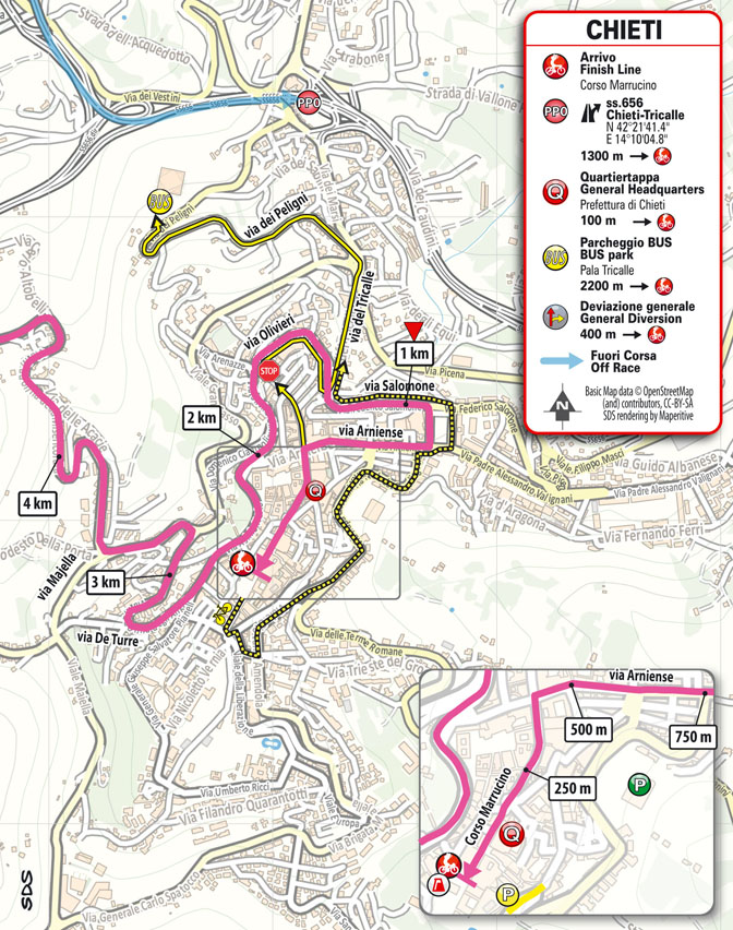 Arrivo/Finish Stage 6 Giro d’Italia Women 2024