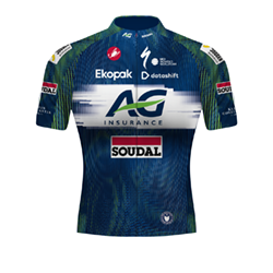 Team jersey AG INSURANCE - SOUDAL TEAM