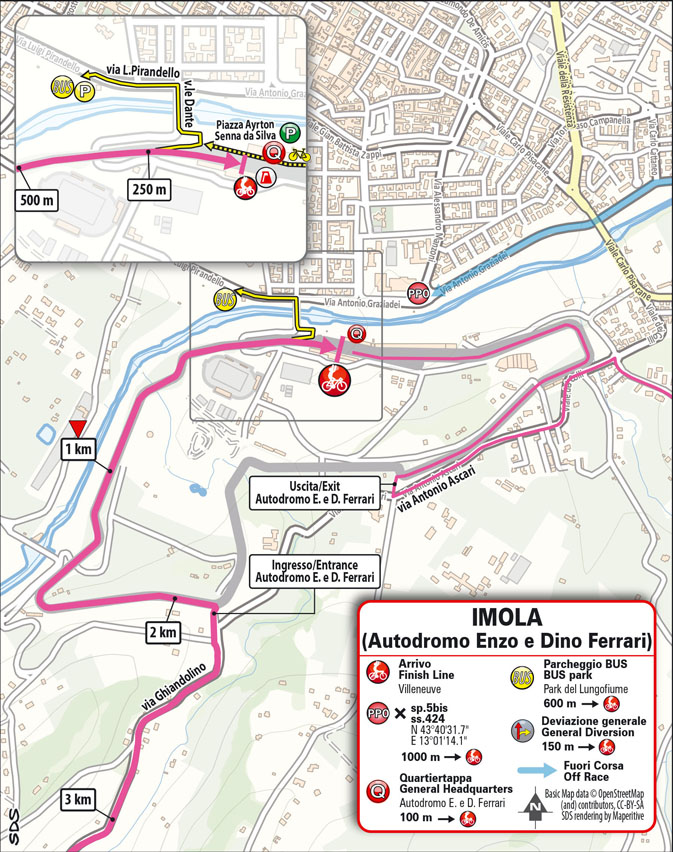 Arrivo/Finish Tappa 8 Giro d'Italia Women 2025