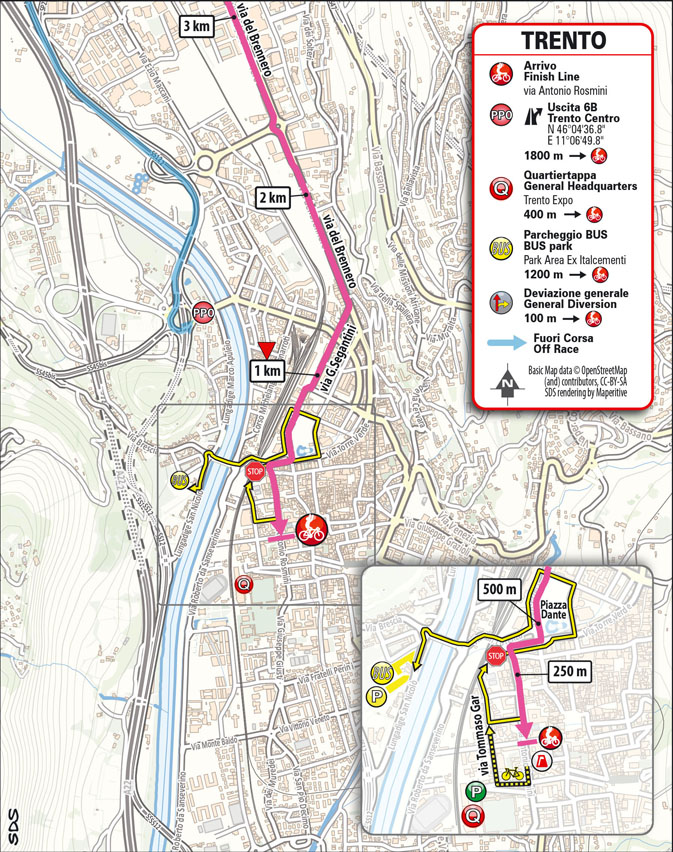 Arrivo/Finish Tappa 3 Giro d'Italia Women 2025