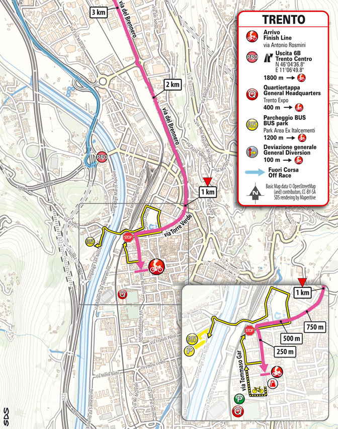 Arrivo/Finish Tappa 3 Giro d'Italia Women 2025