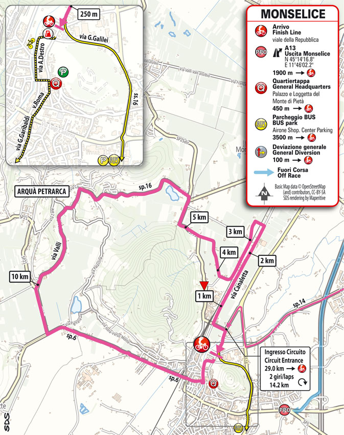 Arrivo/Finish Tappa 5 Giro d'Italia Women 2025