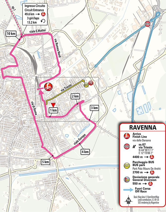 Arrivo/Finish Tappa 1 Giro d'Italia Women 2026