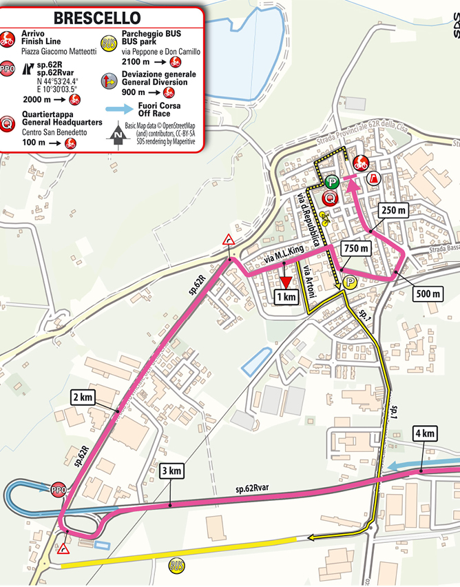 Arrivo/Finish Tappa 6 Giro d'Italia Women 2026